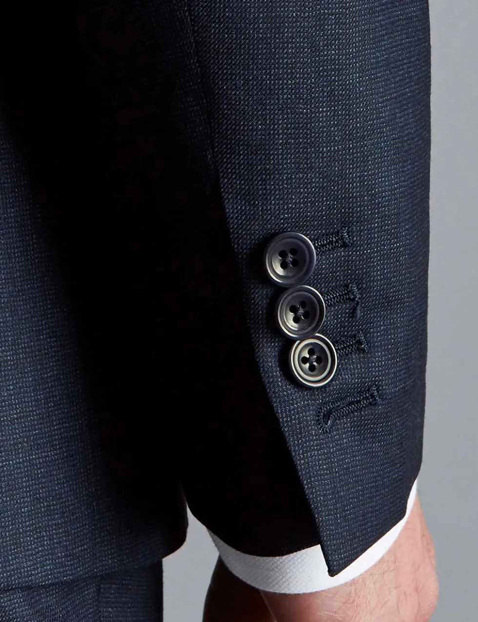 Slim Fit Super 120s Wool Suit Jacket