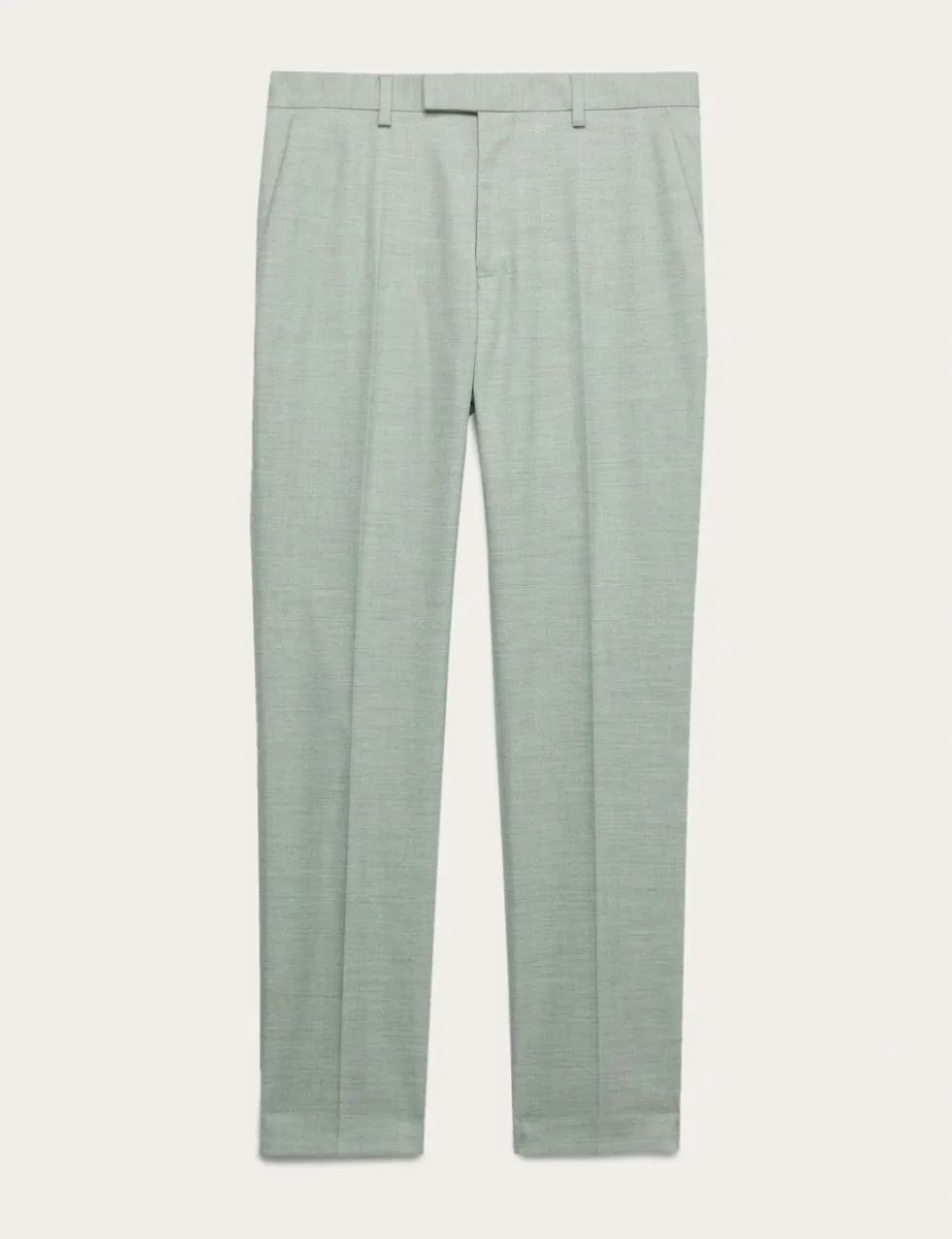Slim Fit Textured Stretch Trousers