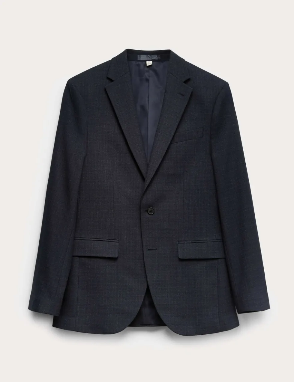 Slim Fit Textured Stretch Jacket