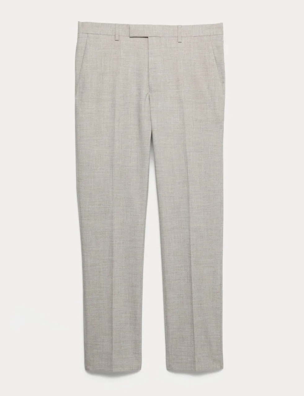 Slim Fit Textured Twill Stretch Trousers