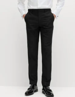 Slim Fit Tuxedo Trousers