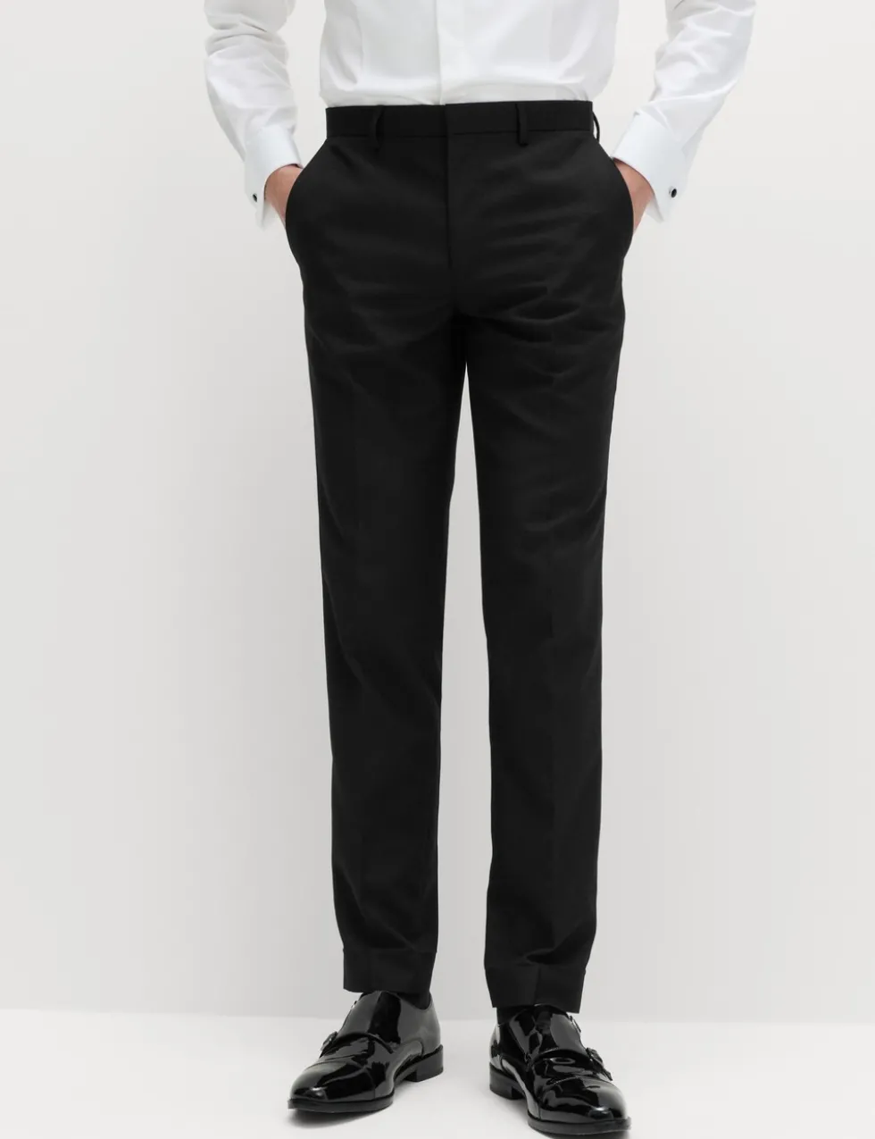 Slim Fit Tuxedo Trousers