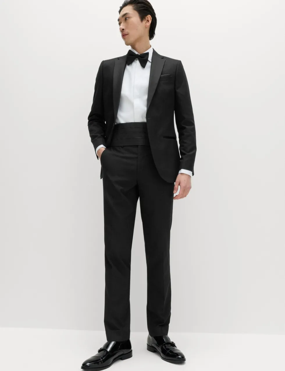 Slim Fit Tuxedo Trousers