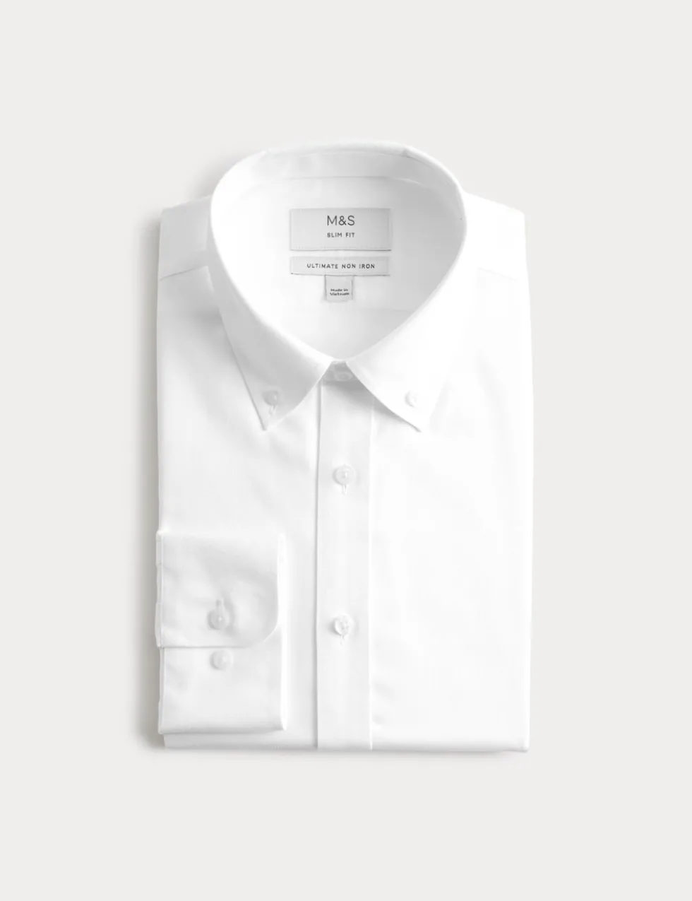 Slim Fit Ultimate Non Iron Pure Cotton Shirt