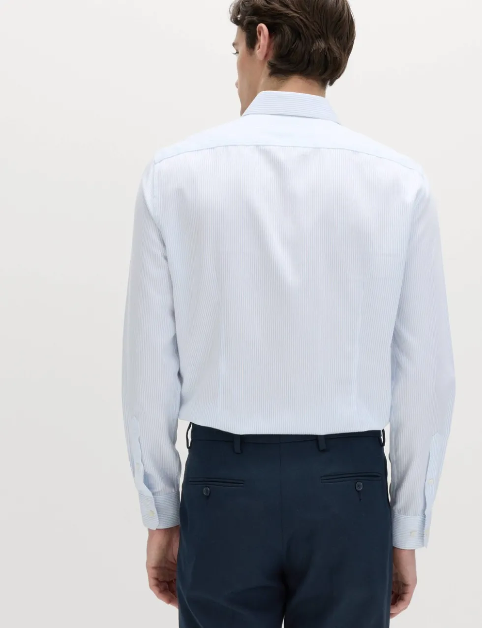 Slim Fit Ultimate Non Iron Cotton Striped Shirt