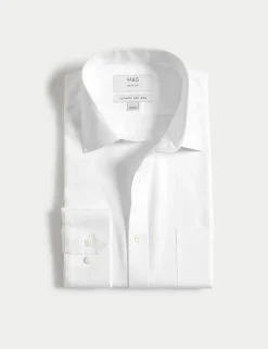 Slim Fit Ultimate Non Iron Pure Cotton Shirt