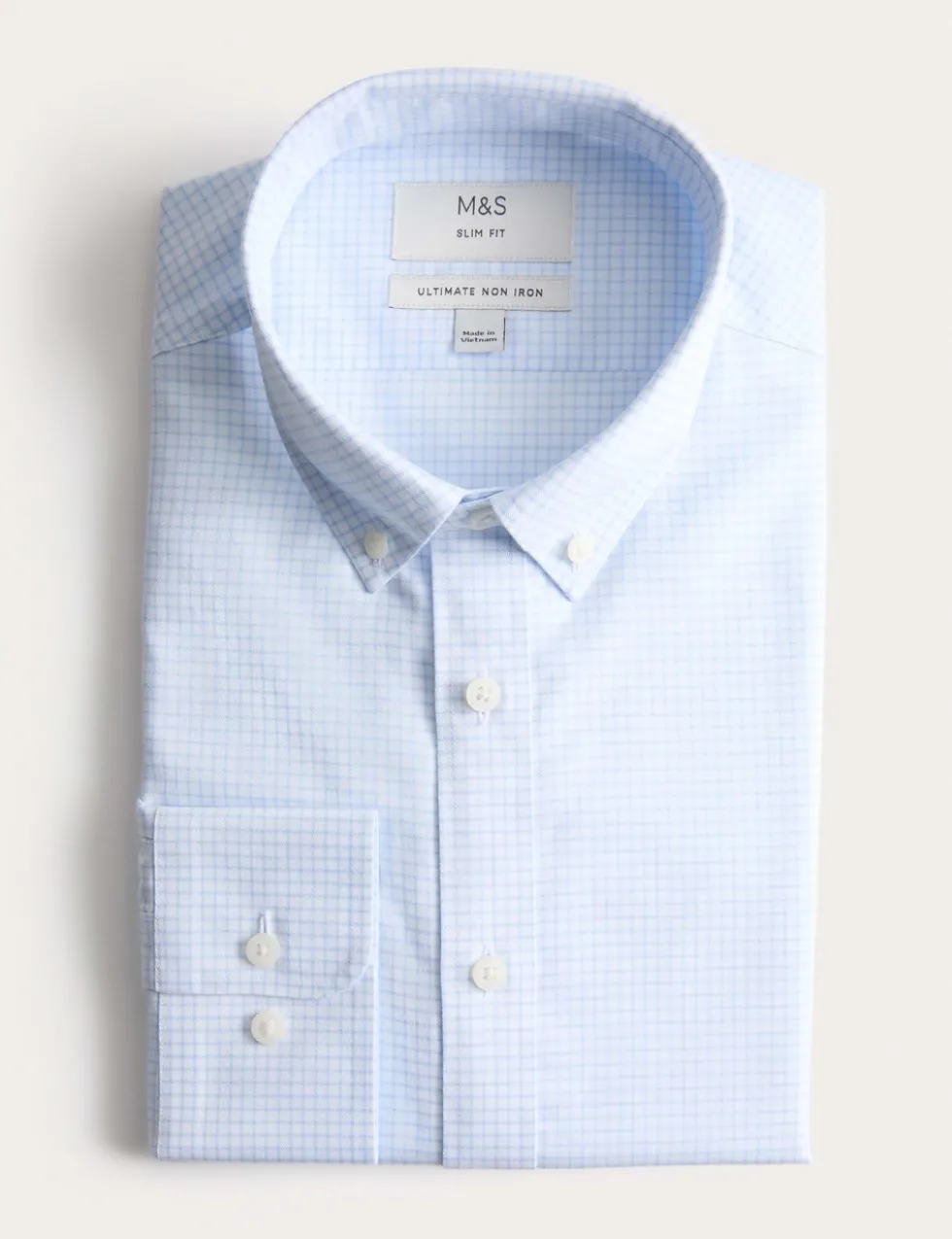 Slim Fit Ultimate Non Iron Check Shirt