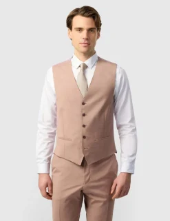 Slim Fit Wool Blend Waistcoat