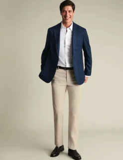 Slim Fit Wool Rich Check Suit Jacket