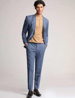 Slim Fit Wool Rich Check Suit Jacket
