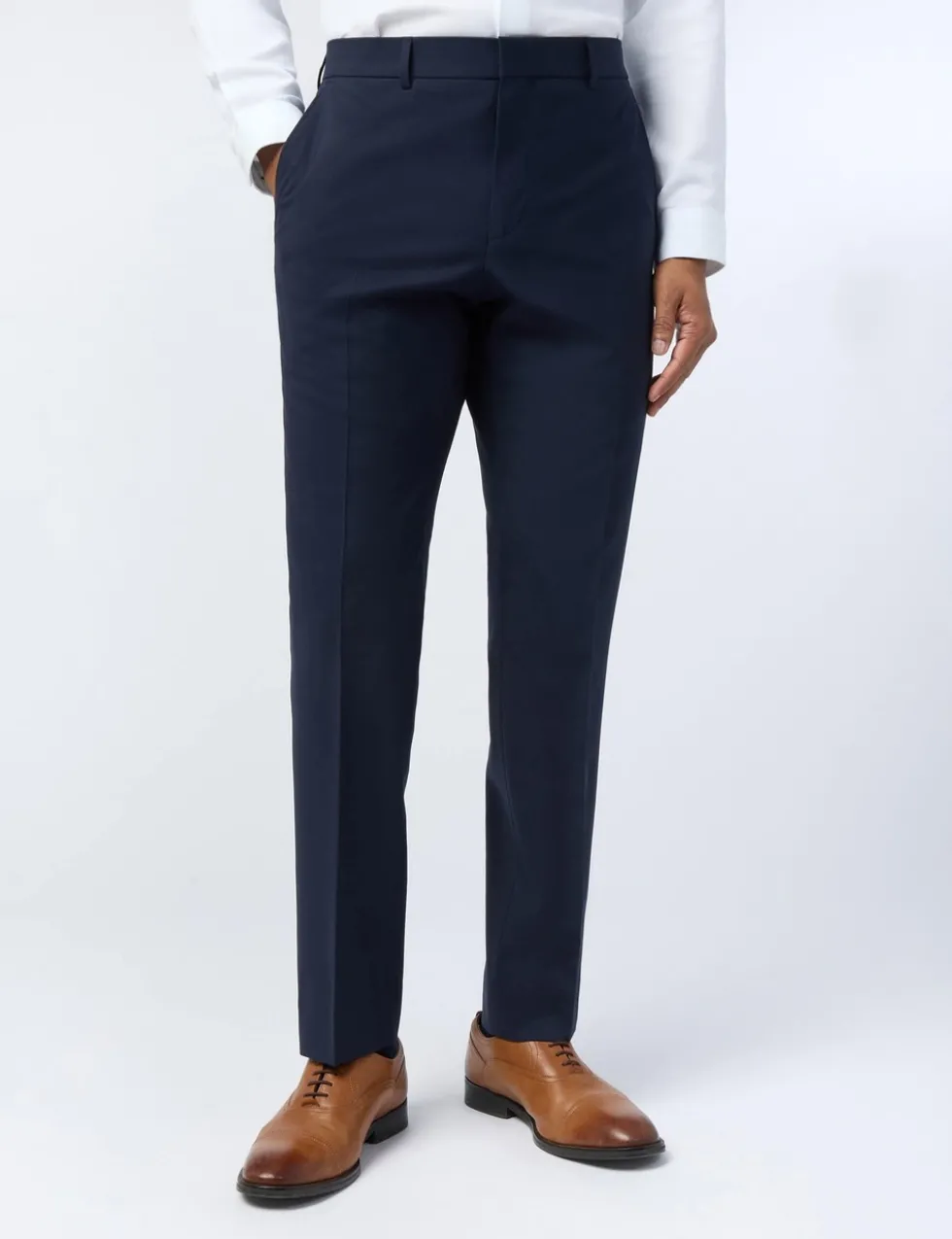 Slim Fit Wool Rich Performance Trousers