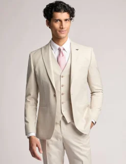 Slim Fit Wool Rich Single Breasted Jacket