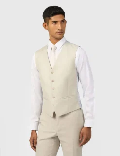 Slim Fit Wool Rich Waistcoat