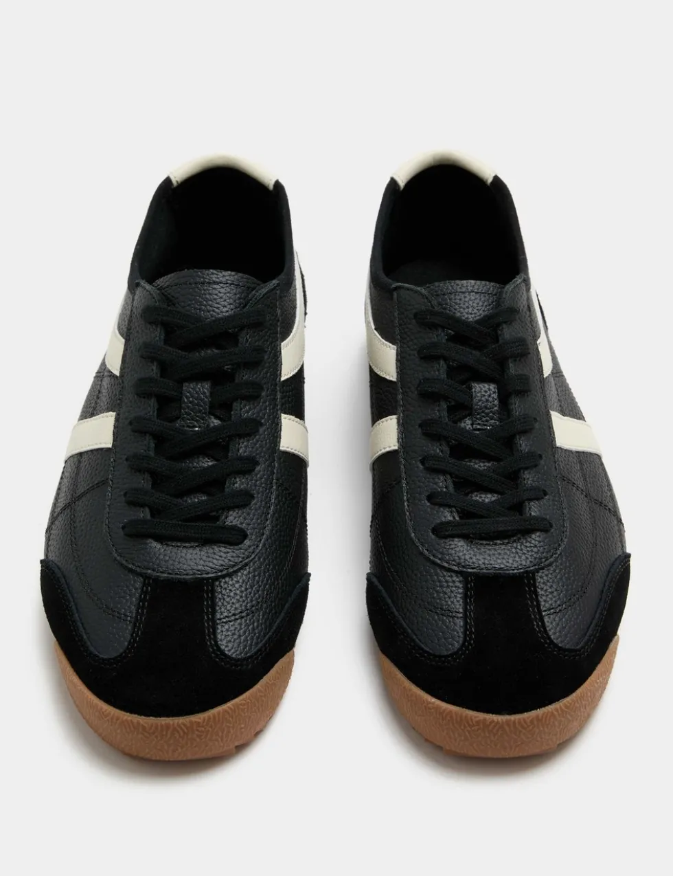 Slimline Leather Trainers