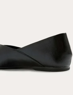 Slip On Flat Chisel Toe Ballet Pumps