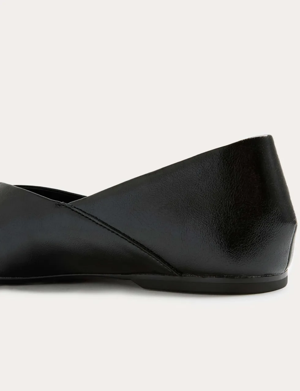 Slip On Flat Chisel Toe Ballet Pumps