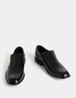 Slip-On Square Toe Shoes