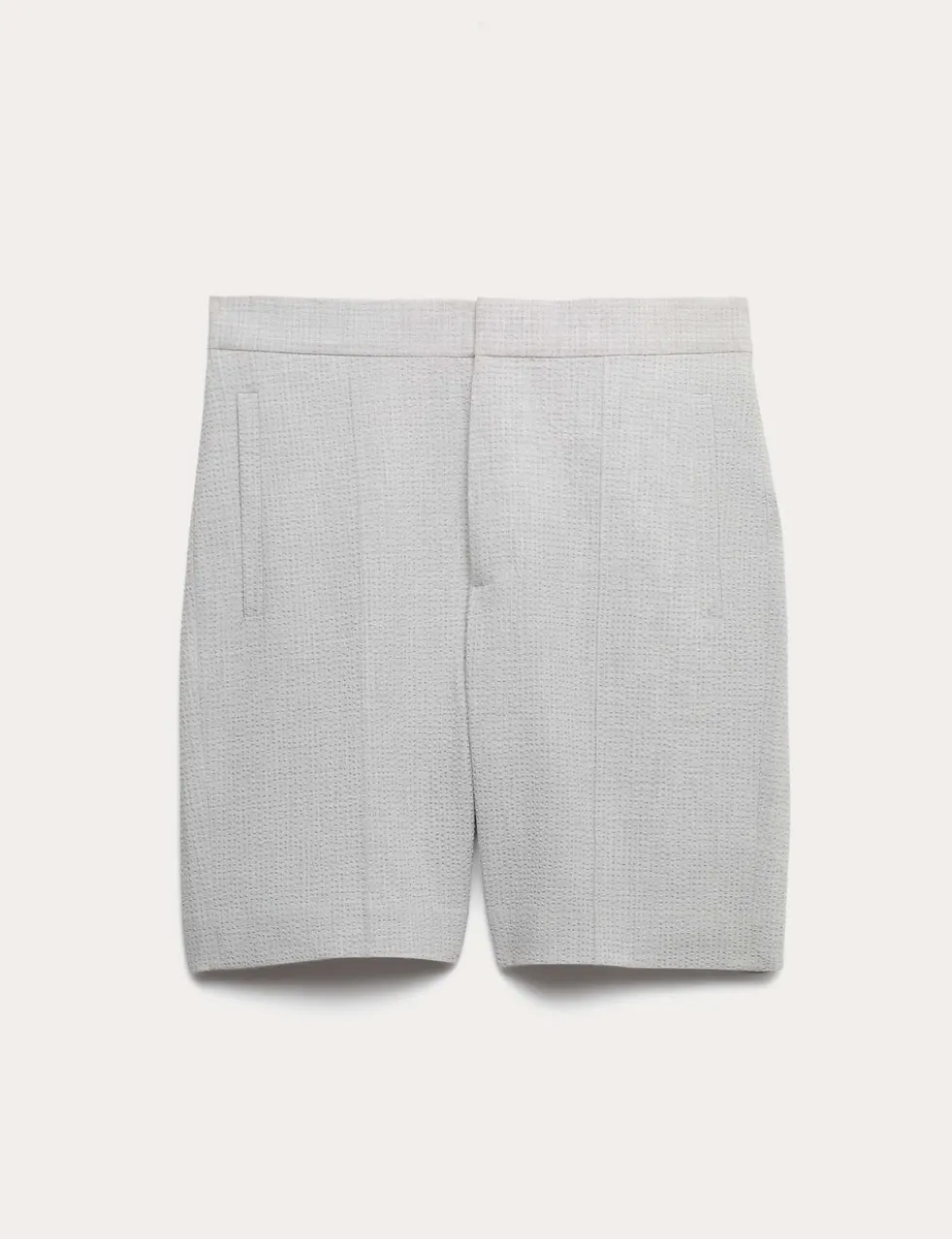Smart Seersucker Stretch Shorts