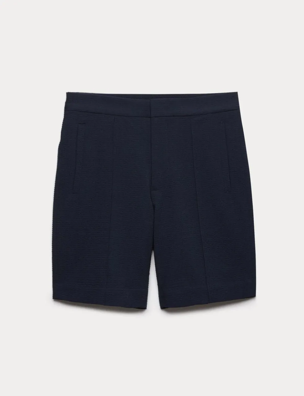 Smart Seersucker Stretch Shorts