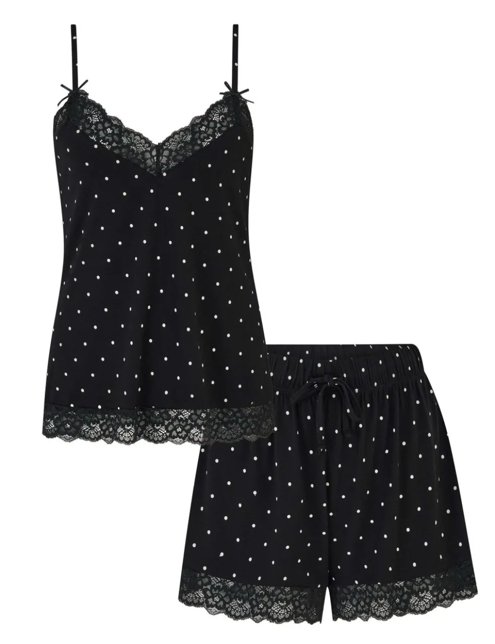 Sofa Loves Lace Jersey Cami and Short PJ Set