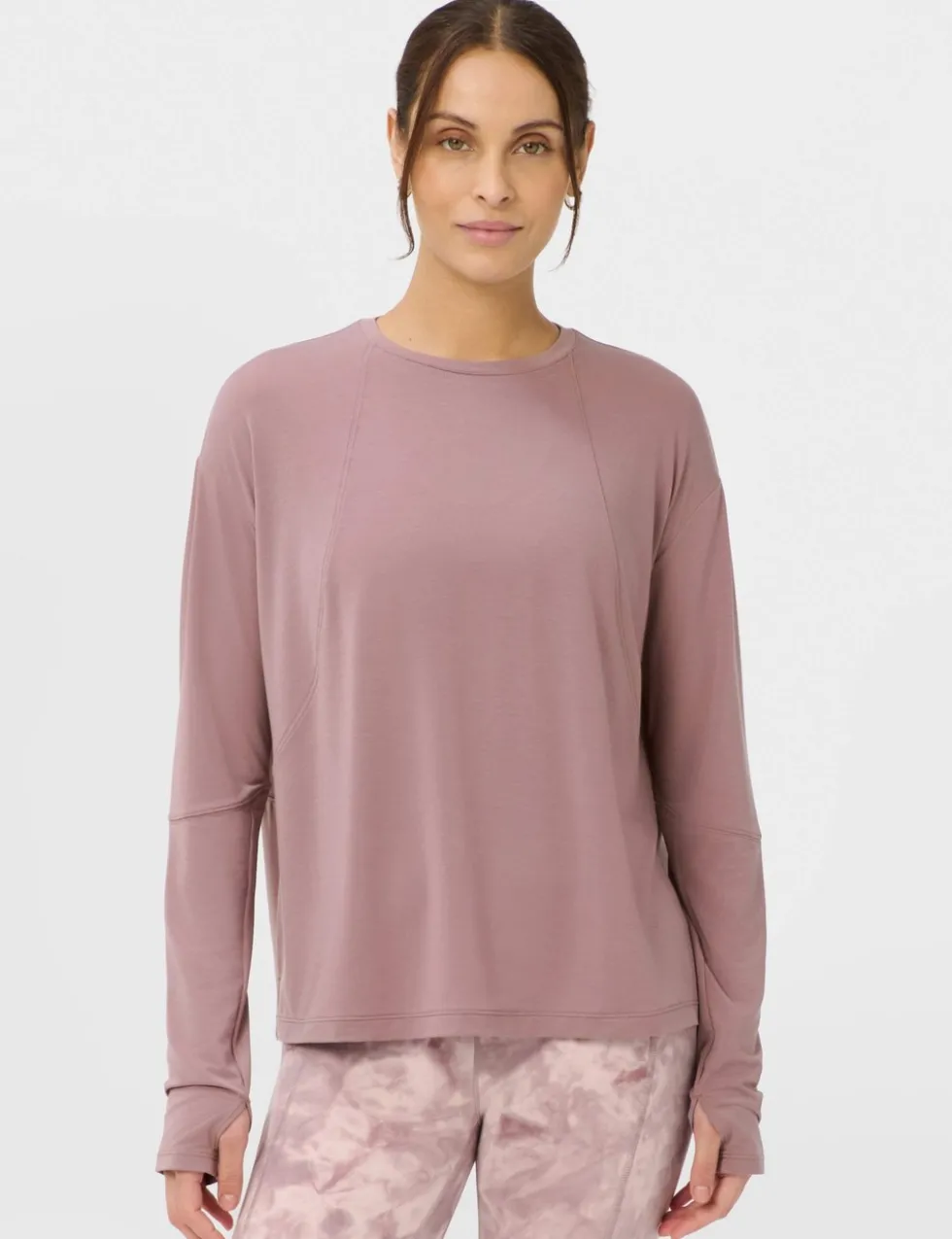Soft Flow Studio Crew Neck Relaxed Top