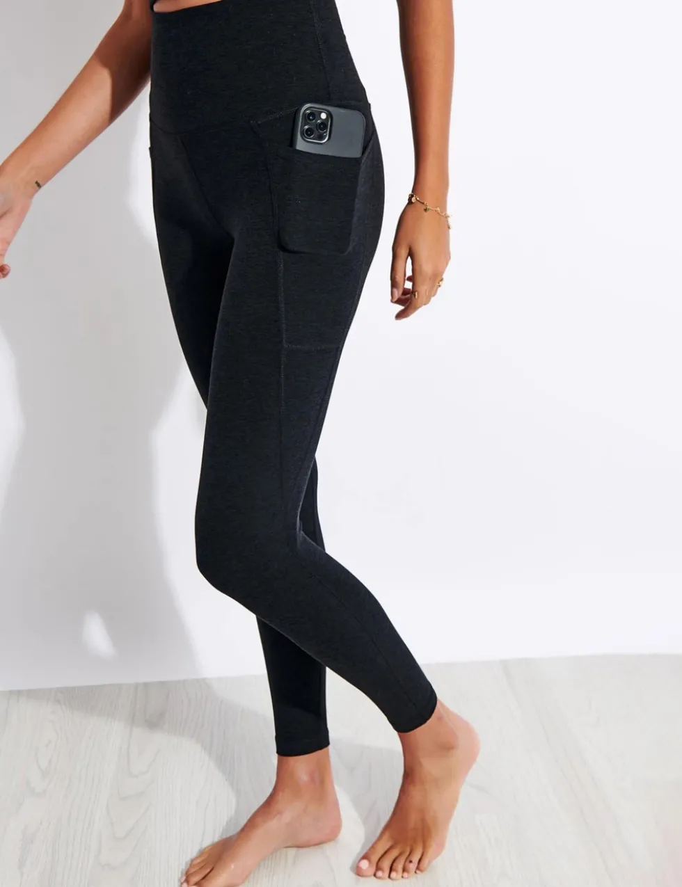 Spacedye High Waisted Midi Yoga Leggings