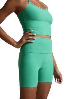 Spacedye Keep Pace High Waisted Biker Gym Shorts