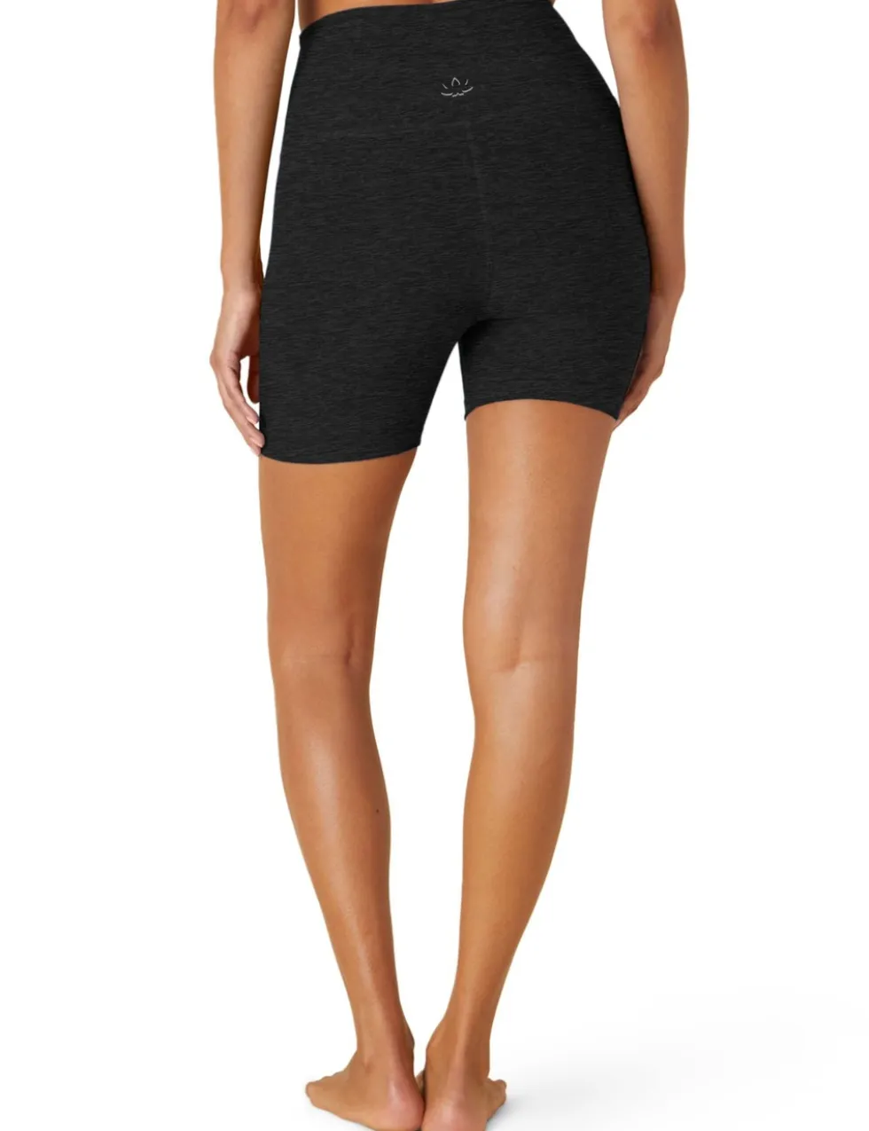 Spacedye Keep Pace High Waisted Biker Gym Shorts
