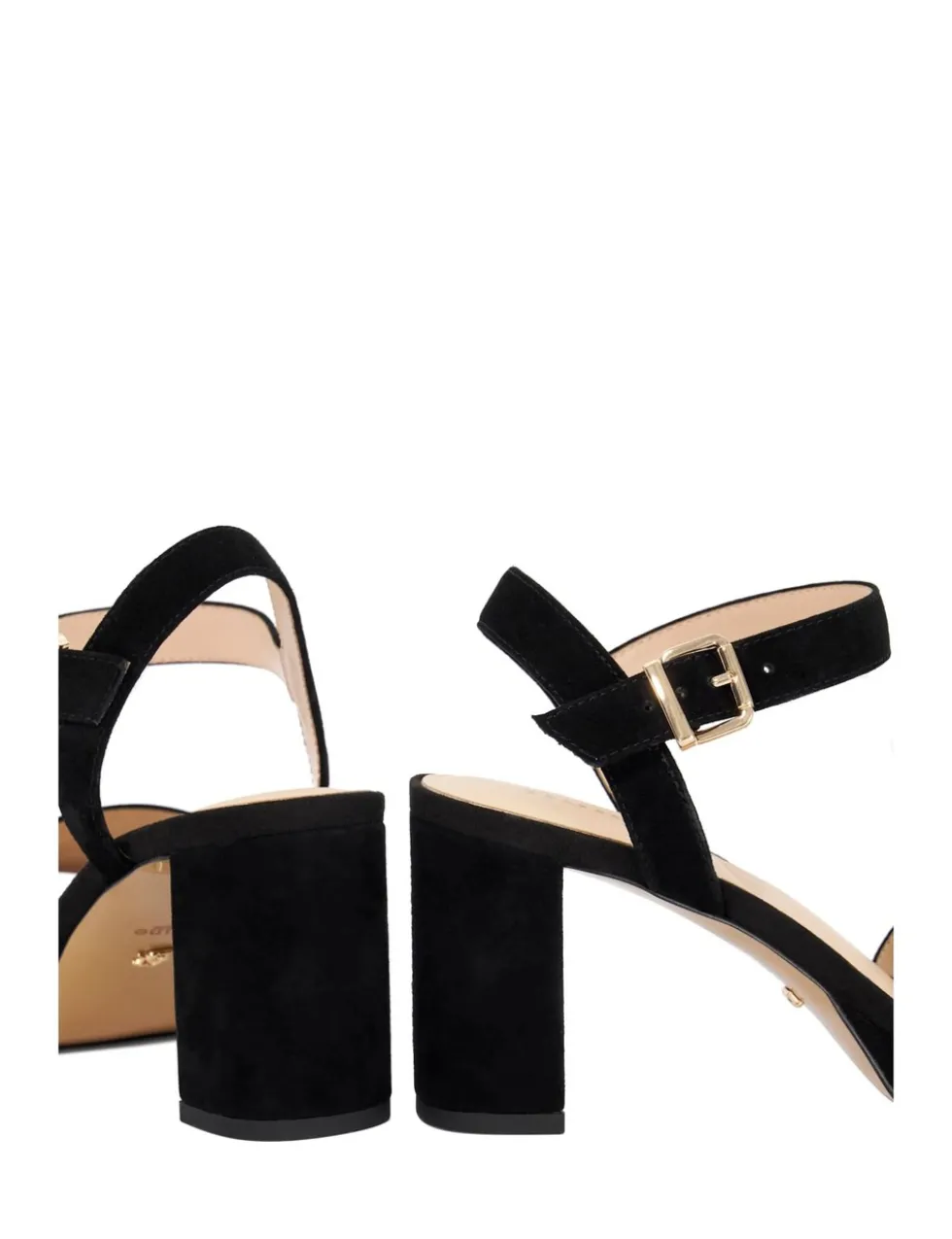 Sparkle Block Heel Sandals