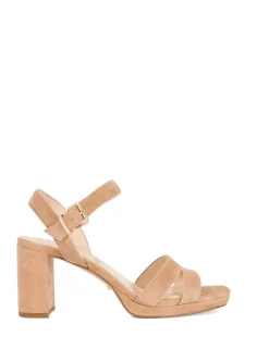 Sparkle Block Heel Sandals