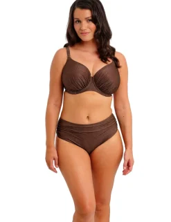 Sparkle High Waisted Full Bikini Bottoms