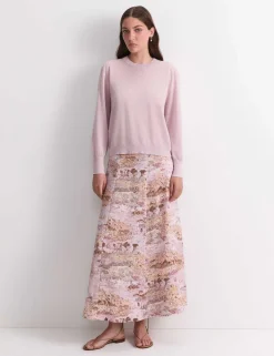 Sparkly Crew Neck Relaxed Jumper