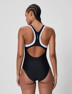 Speedo Colorblock Racerback One Piece