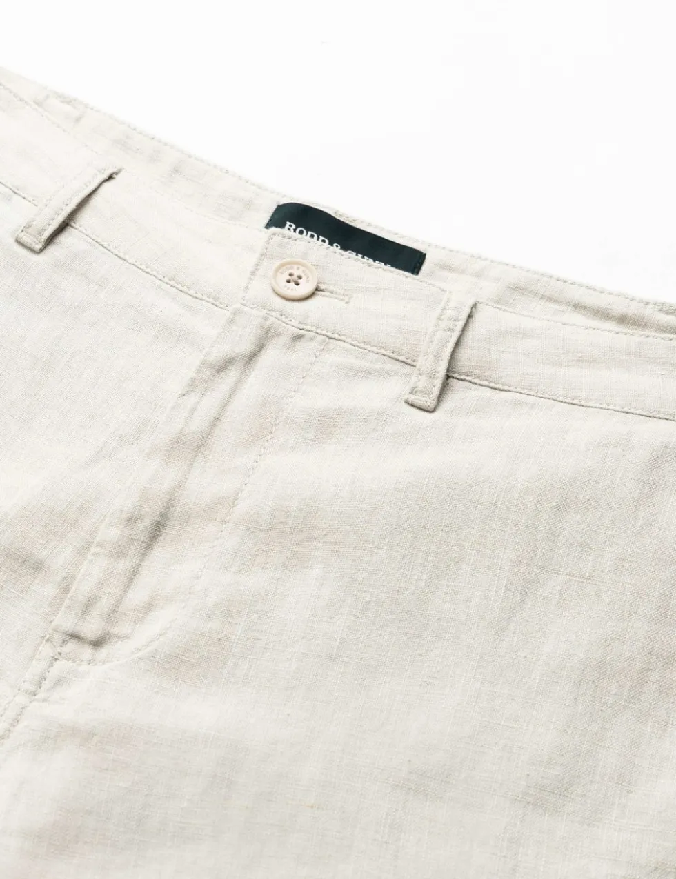 Spencer Bay Regular Fit Pure Linen Trousers