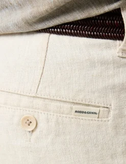 Spencer Bay Regular Fit Pure Linen Trousers