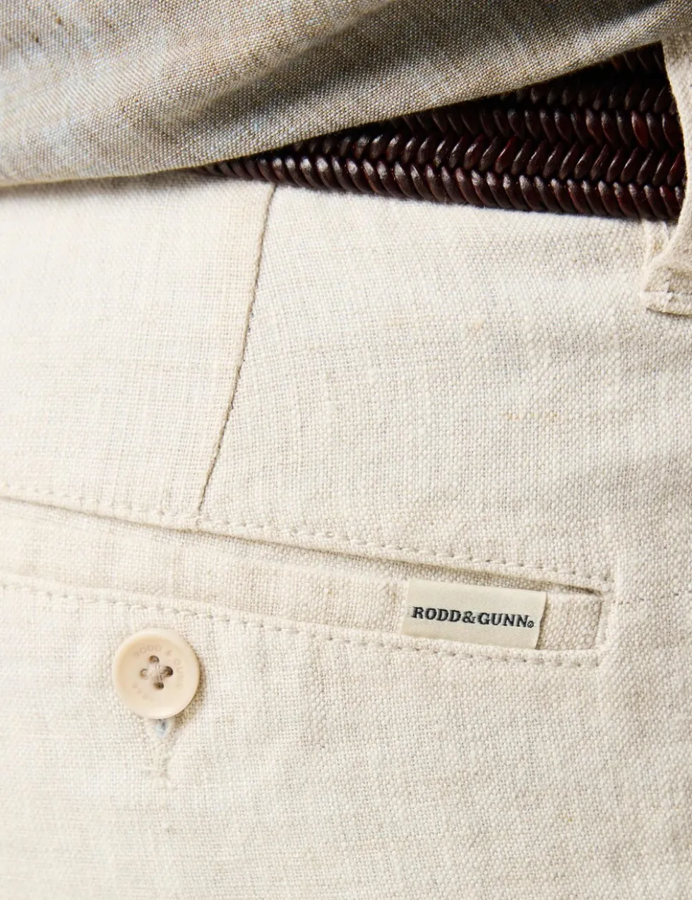 Spencer Bay Regular Fit Pure Linen Trousers