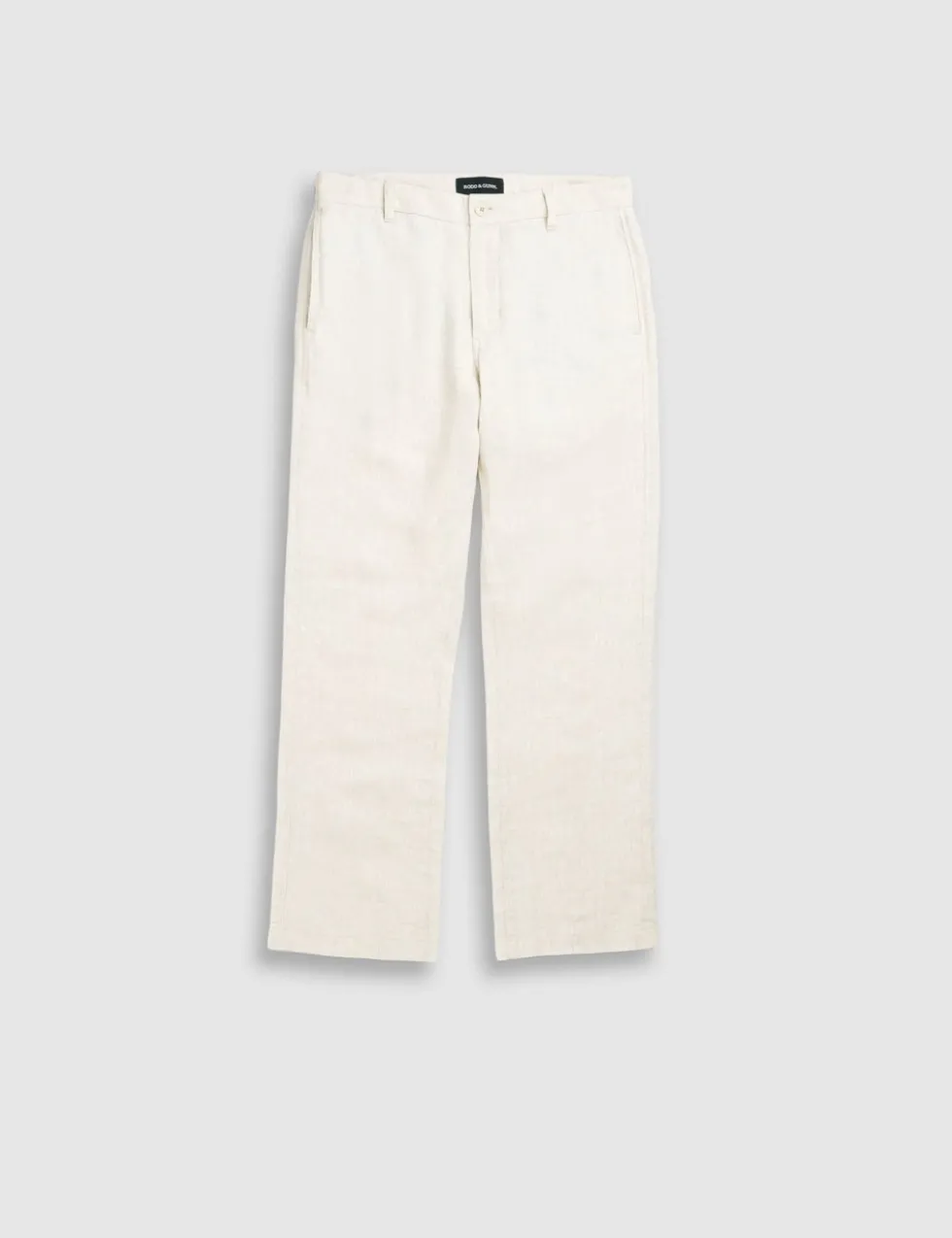 Spencer Bay Regular Fit Pure Linen Trousers