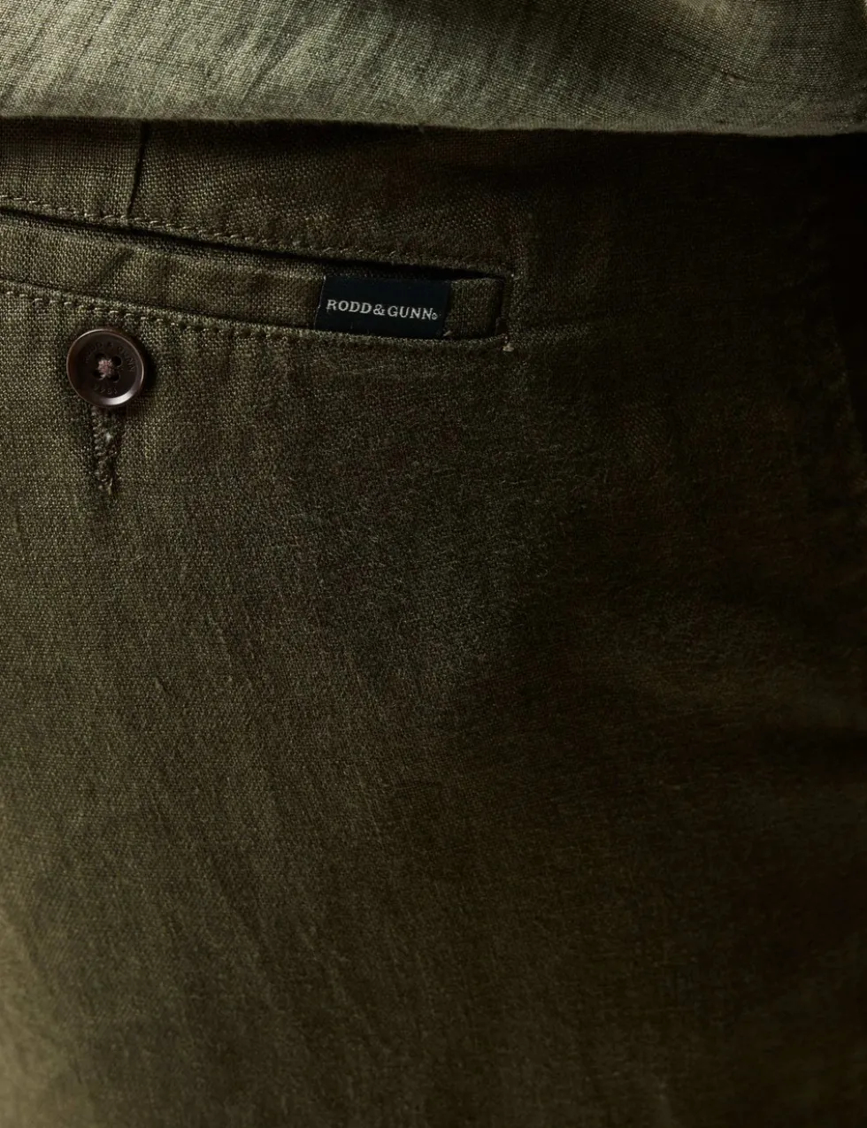 Spencer Bay Regular Fit Pure Linen Trousers
