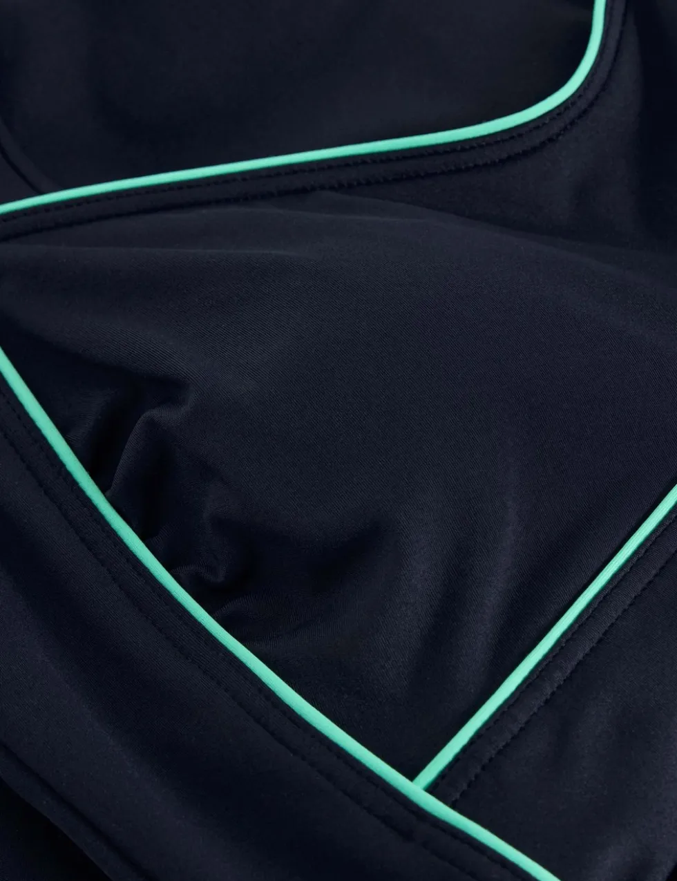Splash Control Ruched Swimsuit