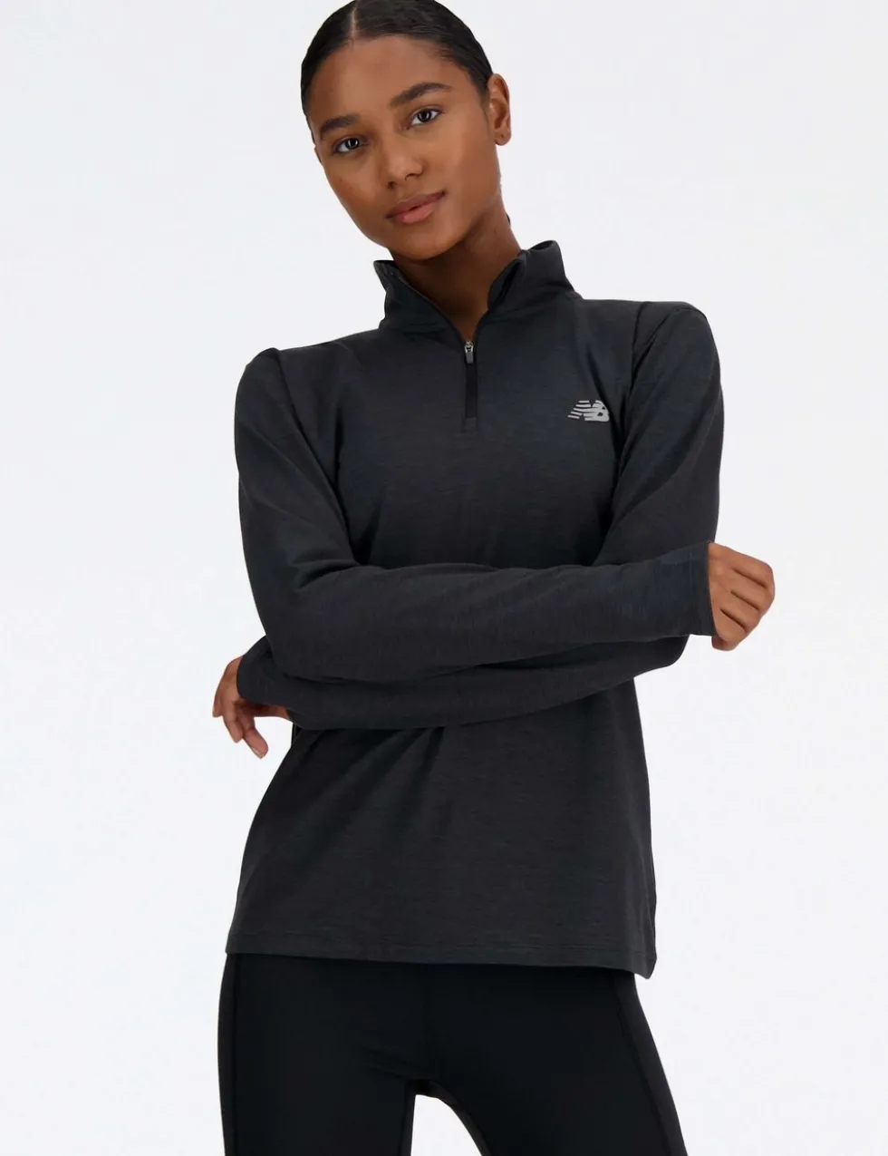 Sport Essentials Space Dye Half Zip Sweatshirt