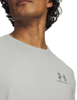 Sports Style Cotton Rich Crew Neck T-Shirt