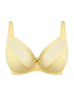 Spot-Light Mesh Wired Plunge Bra (C-GG)