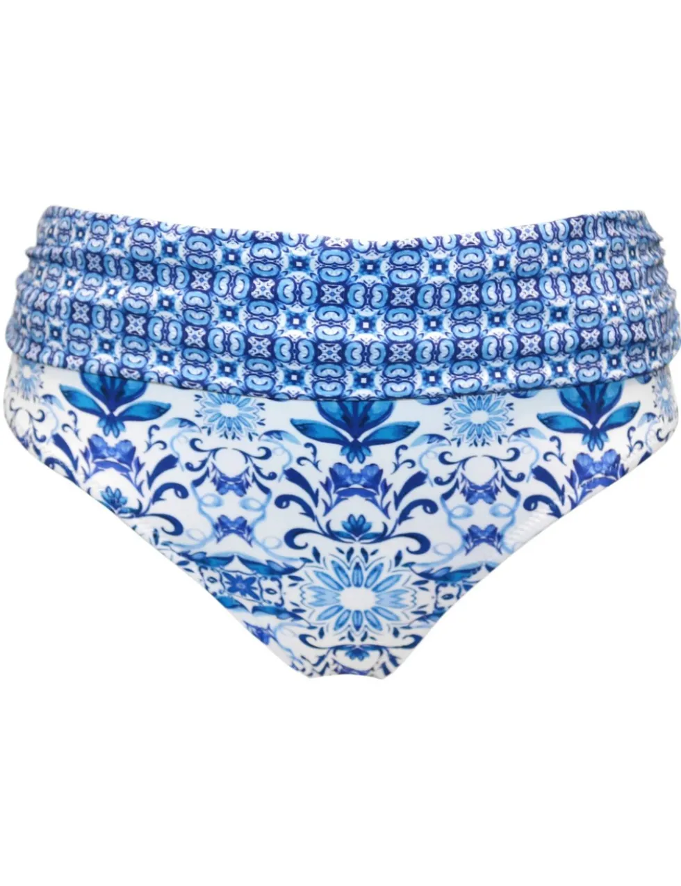 St Lucia Floral Roll Top Bikini Bottoms
