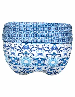 St Lucia Floral Roll Top Bikini Bottoms