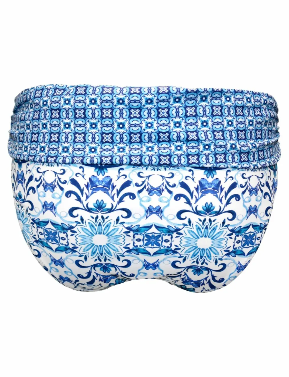 St Lucia Floral Roll Top Bikini Bottoms