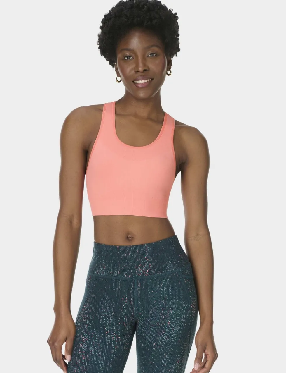 Stamina Seamless Medium Support Sports Bra