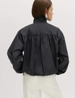Stormwear™ Lightweight Funnel Neck Gathered Jacket