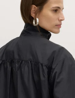 Stormwear™ Lightweight Funnel Neck Gathered Jacket
