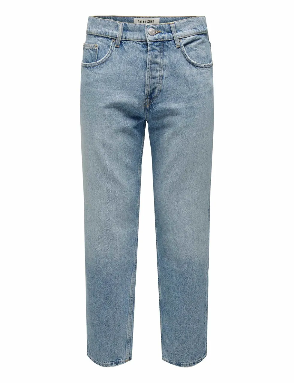Straight Fit 5 Pocket Jeans