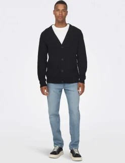 Straight Fit 5 Pocket Jeans
